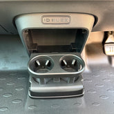 Genuine VW ID. Cargo Tunnel Trim Folding Cup Holder (Black) - Buzz Conversions